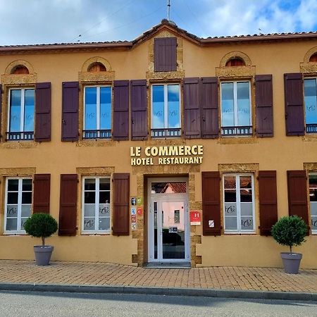 Hotel Restaurant Du Commerce Estang Luaran gambar